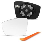 Snemeey Driver Side Mirror Replacement For Volkswagen Vw Passat Jetta Beetle 2011 2012 2013 2014 2015 2016 2017 2018 Left Side E