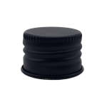 Aluminium Screw Cap - Black 24 410