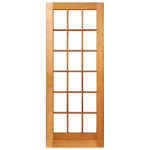 Swartland Door-small Pane 105 Mm Stiles