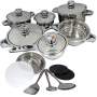 Chuk Bok 19PC Cookware Set