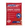 Powafix - Powder Oxide - Cement Colouring - Red - 500G - Bulk Pack Of 10