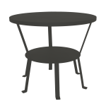 Suburban Side Table - Saddlewood Ferro