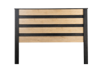 Senna Queen Headboard Black & Brown