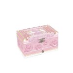 Musical Jewellery Box Flowers & Dancing Ballerina