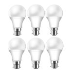 Pack Of 6 15W LED Light Bulb B22 BASE.6500K Daylight. Daily Essentials. Equivalent Traditional 125W BULBS.1350 Lumens 80 Cri.app