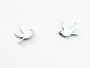 Solid Stainless Steel Stud Earrings - Baby And Bottle