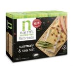 Gluten Free Flatbread Crackers Rosemary & Sea Salt 150G