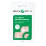 Green Cross Oval Corn Pads