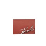 K signature Small Wallet -red Brick