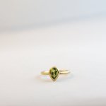 Pear - Large - Peridot Small