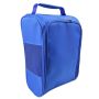 Golf Shoe Bag Oxford Cloth Breathable Sneaker Organizer With Zipper Blue