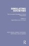Simulating Societies - The Computer Simulation Of Social Phenomena   Paperback