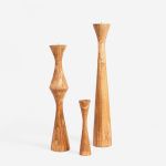 Geo Tapered Candle Holder - Small