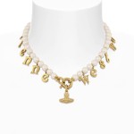 Leanne Necklace -gold light Cream Rose Pearl