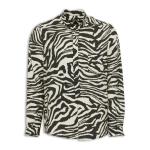 Black Printed Long Sleeve Shirt