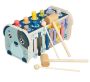 3-IN-1 Hammer Pounding Bench Toy With Number Maze And Xylophone