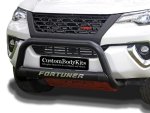 Toyota Fortuner 2016 – 2024+ Nudge Bar 409 Stainless Steel PC Black – Asb