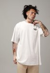 Oversized Graphic T Shirt - White unified Tech