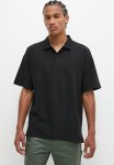 Coolmax Oversized Fit Polo Shirt - Black