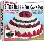 3 Tier Bake N Fill Pan – New