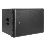 Sound Town Zethus-a Series 18" 1600W Powered Line Array Subwoofer With Class-d Amplifier Dsp Presets Birch Plywood Black ZETHUS-