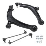 4PC K622002 K622210 K750304 Front Lower Control Arm With Ball Joint Sway Bar Links Replacement For Honda Odyssey 2011 2012 2013