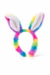 Rainbow Easter Bunny Ear Headband