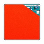 Info Board Aluminium Frame - 900 900MM - Burnt Orange