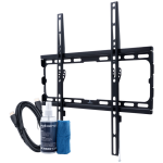 Volkano Steel Series Fixed Tv Wall Mount Bundle For Up To 70" Tvs VK-4032-BK