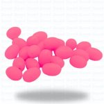 Adrenalin Luminous Glow Beads Pink - 3X4MM - Basil Manning