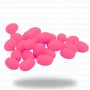 Adrenalin Luminous Glow Beads Pink - 3X4MM - Basil Manning
