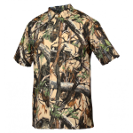 Snipper Mens 3-D Ph Short Sleeve Shirt Camouflage - Camo XL