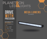 Planetron Mega Lumens Light Bar For