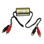 Yongjiangxia Ground Loop Noise Isolator Amplifier Noise Filter For Car Audio Home Stereo Feedback Loop Isolator Car Stereo Noise