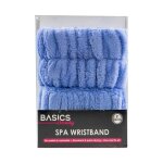 Basics Beauty Spa Wristband 9X6CM - Blue