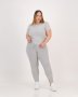 Jude Plus Basic Jogger Grey Marl