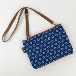 Shwe Crossbody Bag - Navy Circles