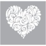 Stencil Design 14 Heart