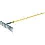 Lasher Rake - Deluxe Garden 16 Tooth Heavy Duty All Steel FG00015