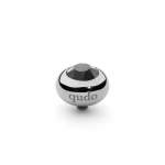 Tondo Rg Jet Hematite Interchangeable Top - 10MM
