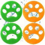 Reusable Pet Hair Remover For Laundry: 1 2 4 Packs - No Electricity Required