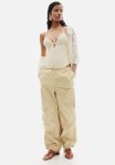Parachute Trousers - Light Beige