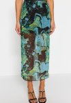 Maxi Length Skirt - Blue