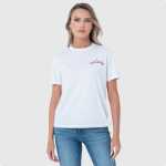 Calvin Klein Line Emb T-Shirt Wht - XL White