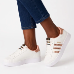 Soviet L Stargaze Casual Sneaker - White And Rose Gold - 9