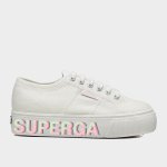 Superga 2790 Platform 3D Lettering _ 180134 _ White - 8 White