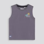 BOYS Tank Tee - 10 Charcoal