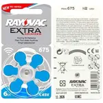 Hearing Aid Battery X 6 - 675AE