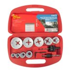Tork Craft Hole Saw Set 13PC Bi-metal In Case