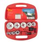 Tork Craft Hole Saw Set 13PC Bi-metal In Case